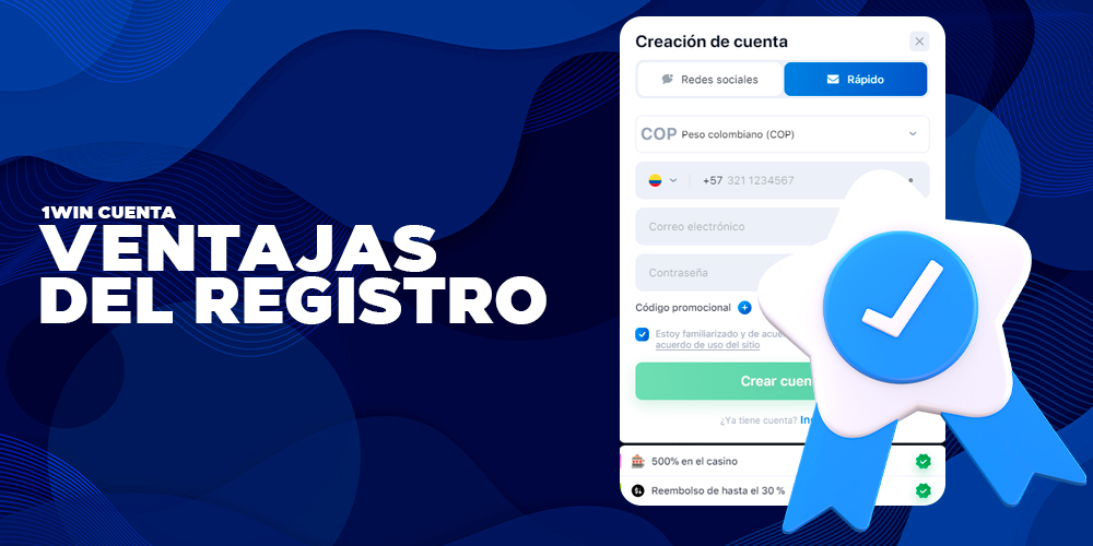 Ventajas de registrarse en la web oficial