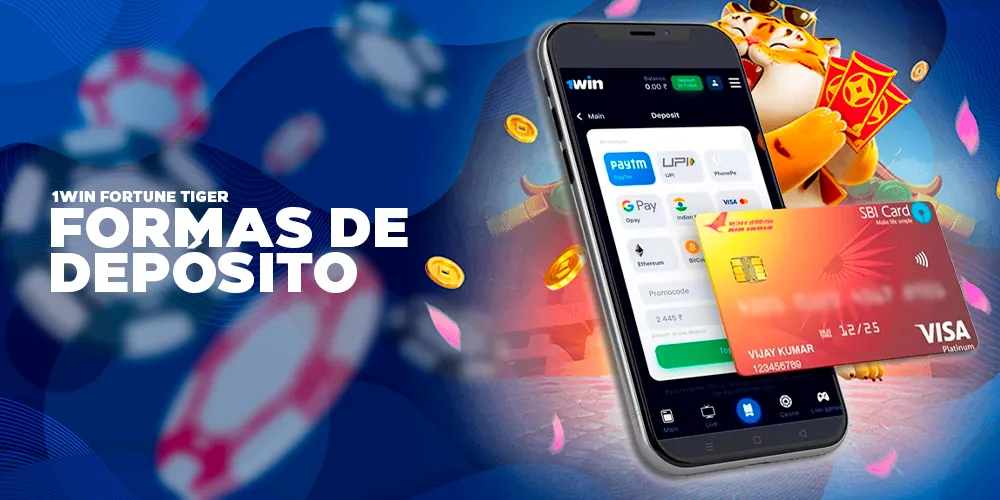 Métodos de depósito y retirada en 1win