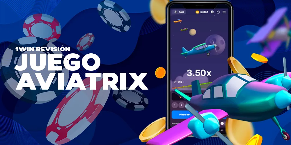 Juego oficial con apuestas Aviatrix para los jugadores del casino 1Win.
