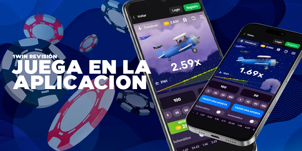 Juega a Aviatrix en la aplicación móvil del casino.