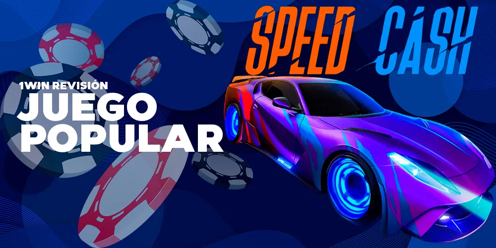 Descripción del juego Speed-n-Cash en el sitio web del casino.
