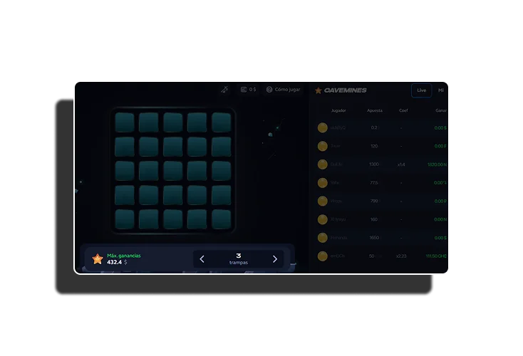 Hacer tu primera apuesta para empezar.